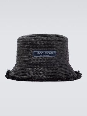 Jacquemus Le Bob Bacino Raffia Bucket Hat Unisex